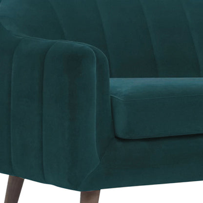 Corbyn Fabric Sofa - Teal Green