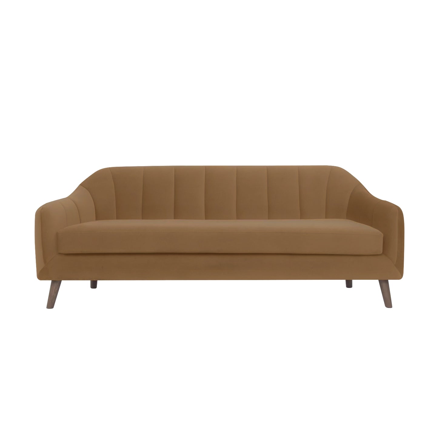 Corbyn Fabric Sofa - Mustard