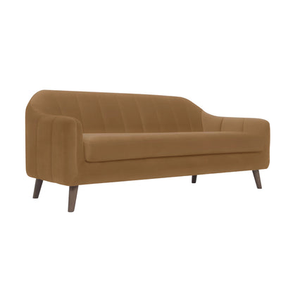 Corbyn Fabric Sofa - Mustard