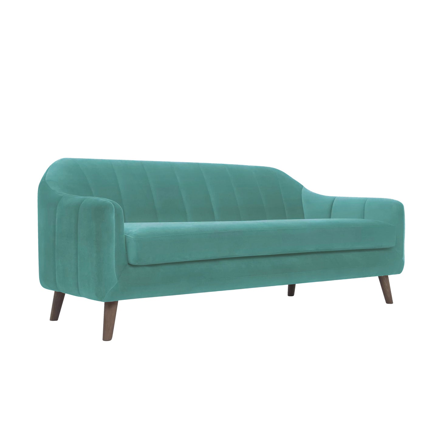 Corbyn Fabric Sofa - Sea Green