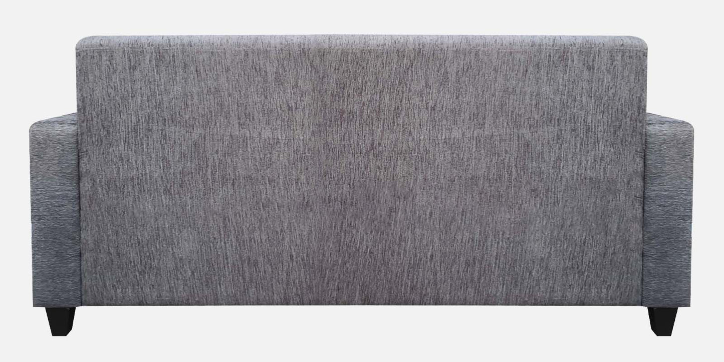 Cornelia Fabric 4 Seater (3 Seater + Ottoman) Sofa - Grey