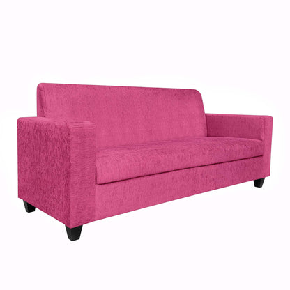 Cornelia Fabric Sofa - Maroon