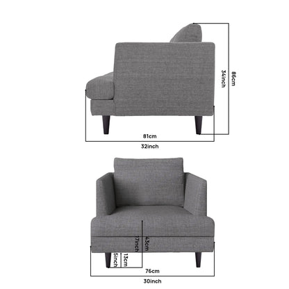 Titus Sofa - Grey