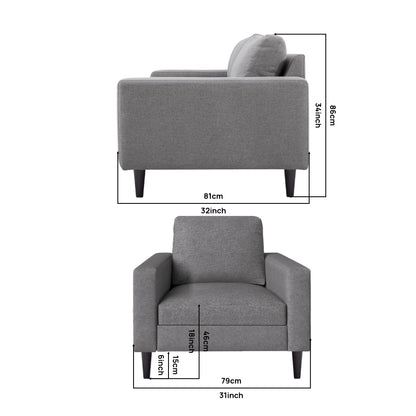 Arlen Sofa - Grey