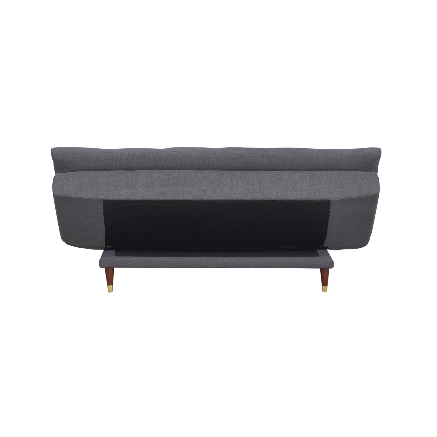 Quinn 3 Seater Sofa cum Bed- Grey