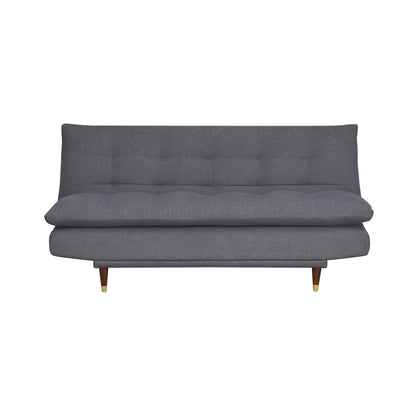 Quinn 3 Seater Sofa cum Bed- Grey