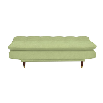 Quinn 3 Seater Sofa cum Bed- Light Green