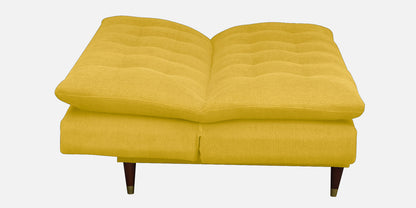 Quinn 3 Seater Sofa cum Bed- Yellow