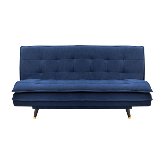 Ashbel 3 Seater Sofa Cum Bed- Blue