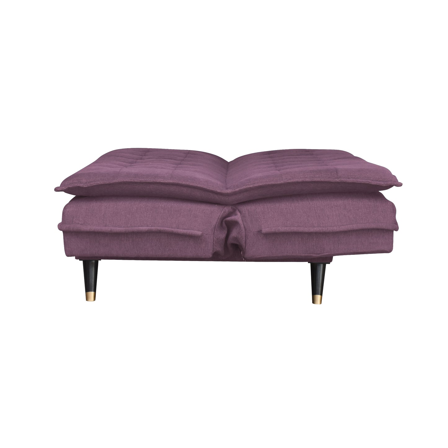 Ashbel 3 Seater Sofa Cum Bed- Dark Pink