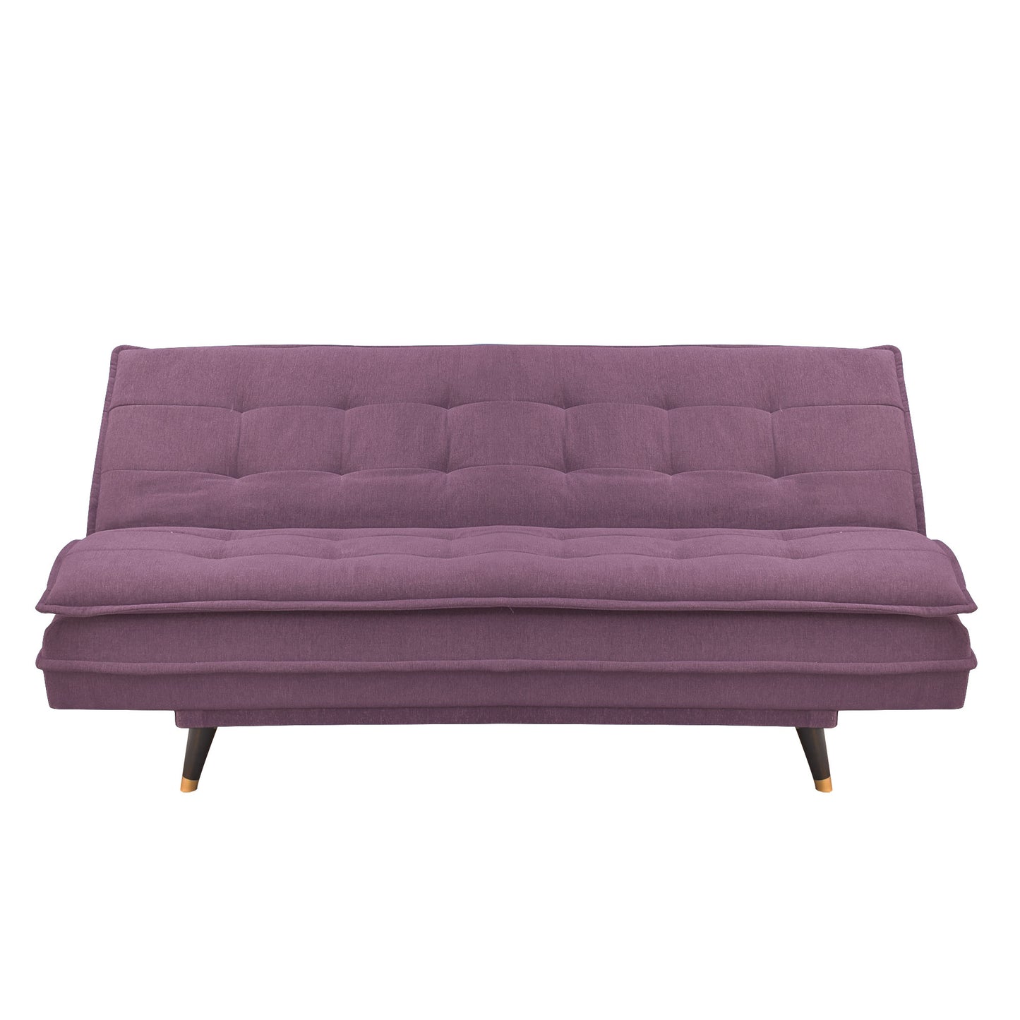 Ashbel 3 Seater Sofa Cum Bed- Dark Pink