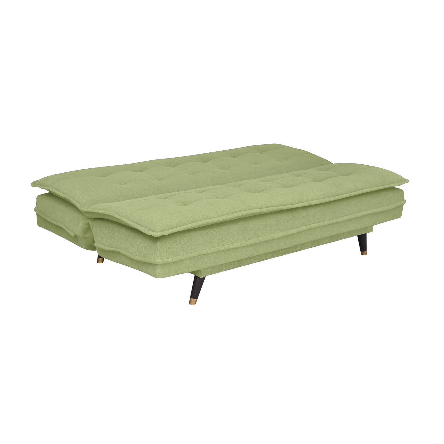 Ashbel 3 Seater Sofa Cum Bed- Light Green