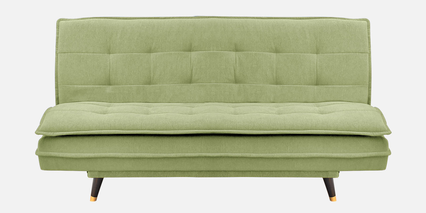 Ashbel 3 Seater Sofa Cum Bed- Light Green