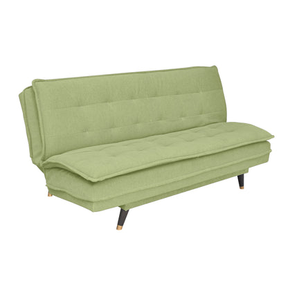 Ashbel 3 Seater Sofa Cum Bed- Light Green