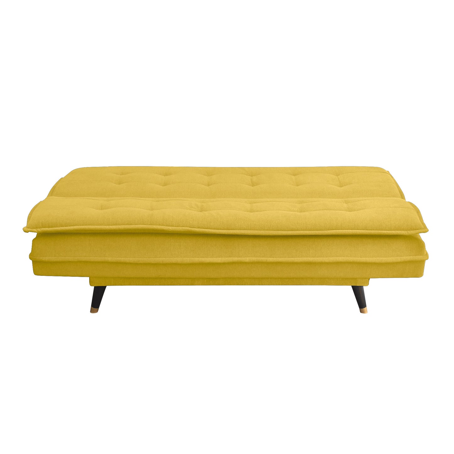 Ashbel 3 Seater Sofa Cum Bed- Yellow