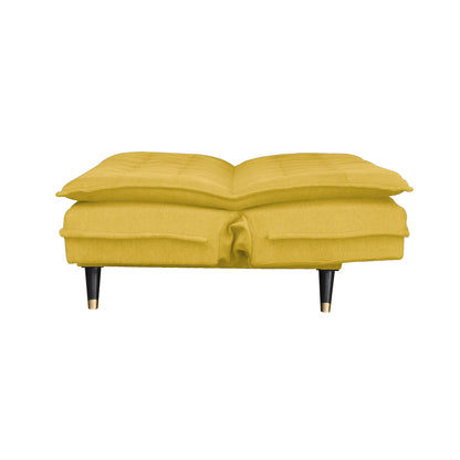 Ashbel 3 Seater Sofa Cum Bed- Yellow