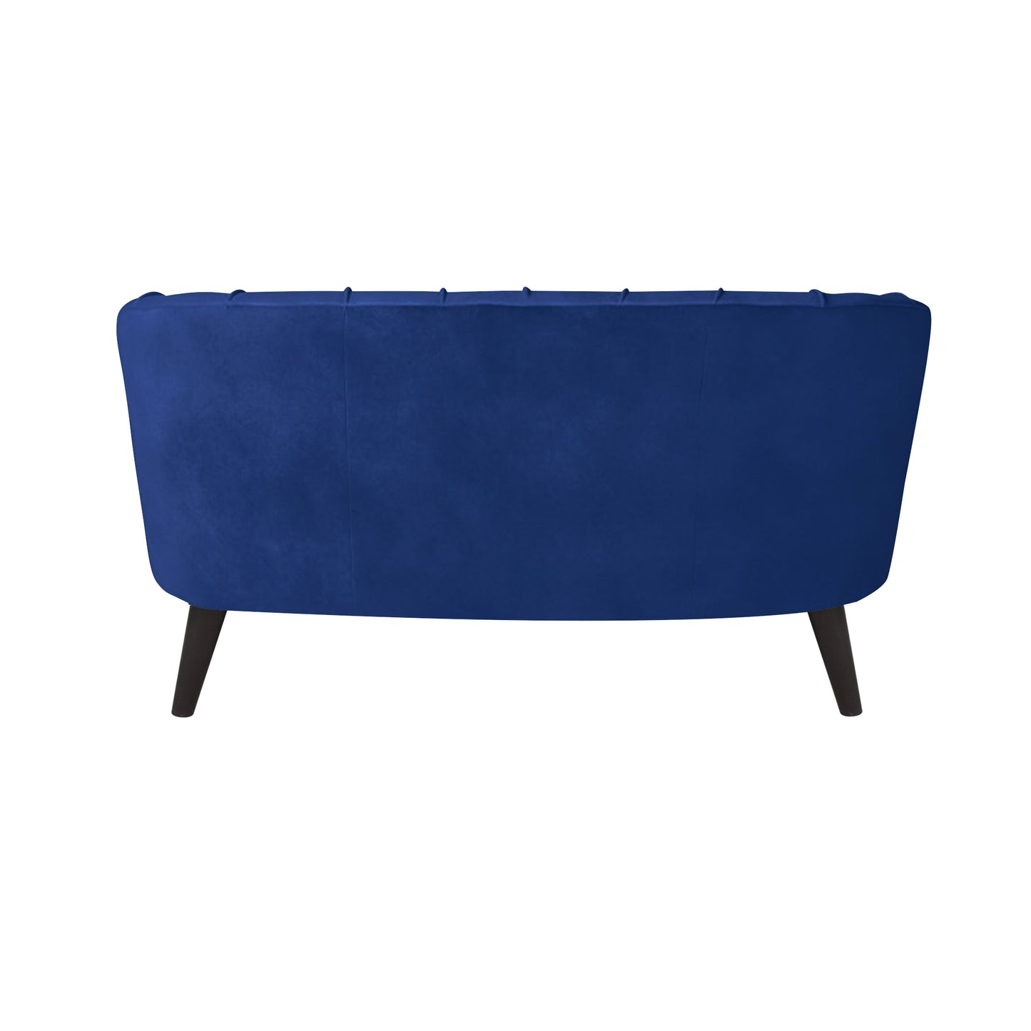 Arther Tufted Back Fabric Sofa - Blue