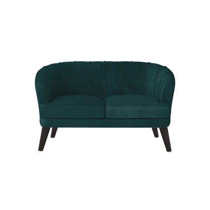 Arther Tufted Back Fabric Sofa - Green