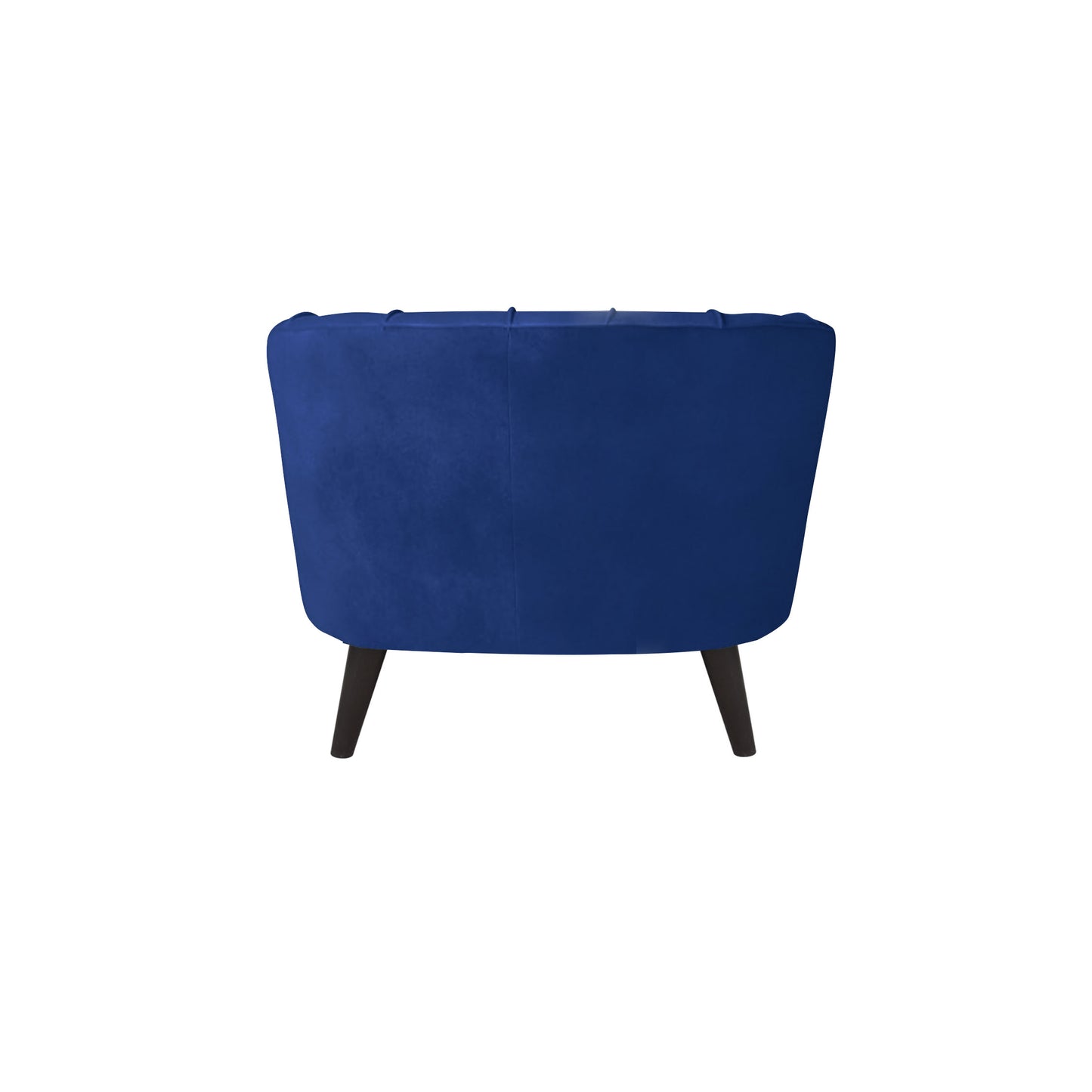 Arther Tufted Back Fabric Sofa - Blue