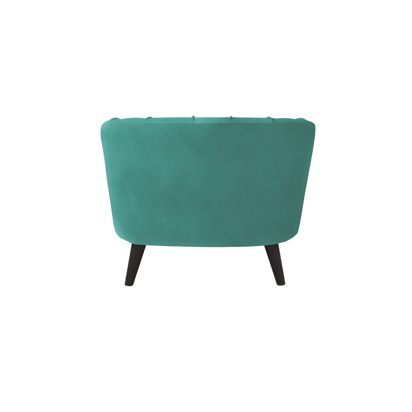 Arther Tufted Back Fabric Sofa - Sea Green