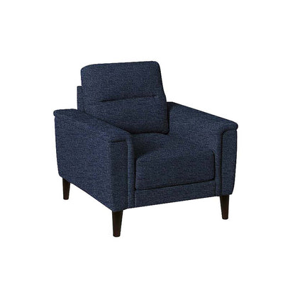 Clemmie Fabric Sofa - Blue