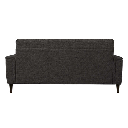 Clemmie Fabric Sofa - Grey