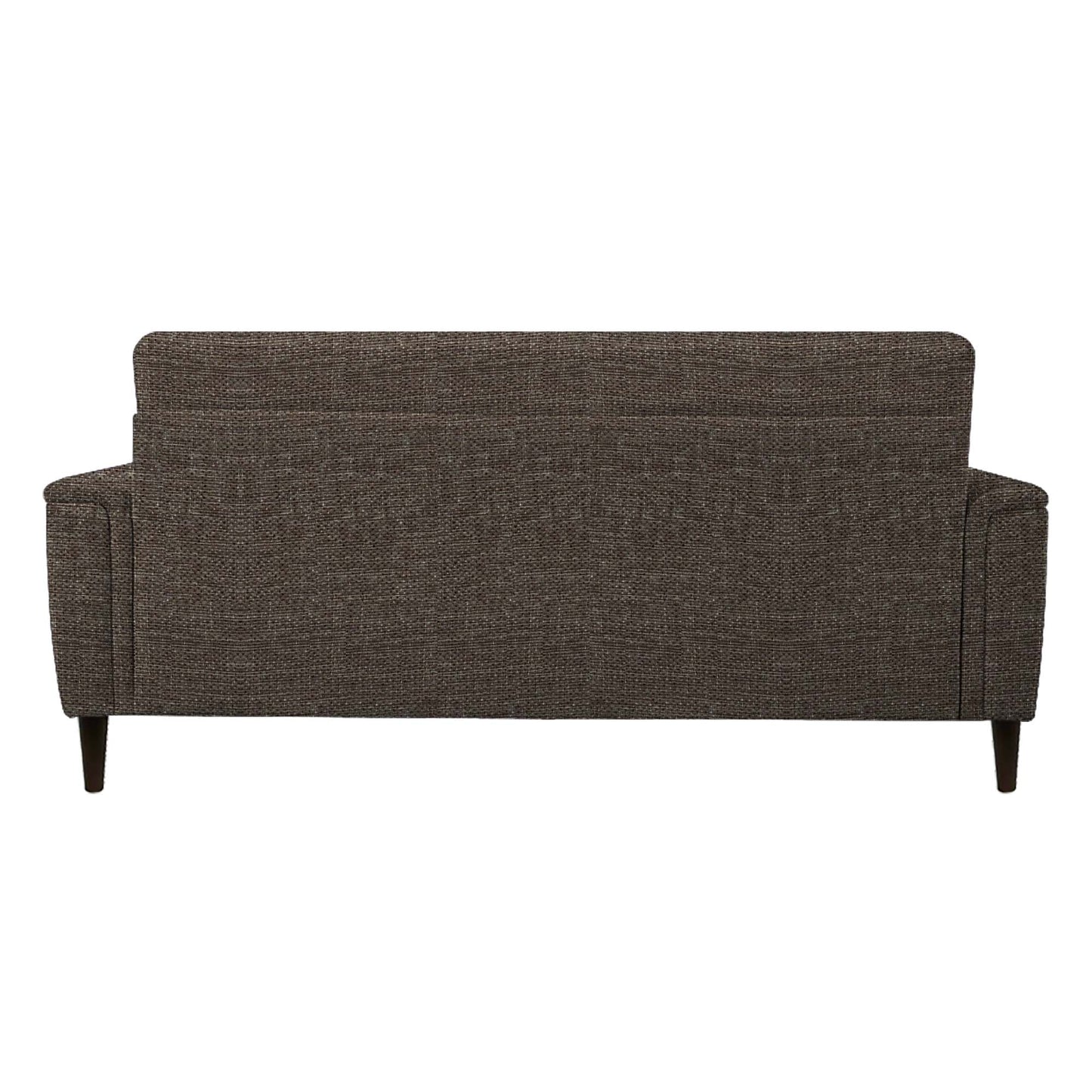 Clemmie Fabric Sofa - Brown