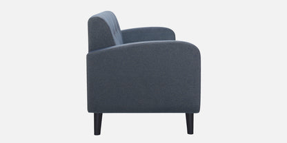 Xena Tufted Back Fabric Sofa- Blue