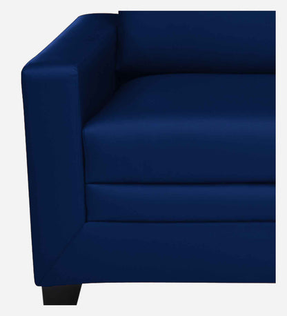 Ryan Leatherette Sofa - Blue