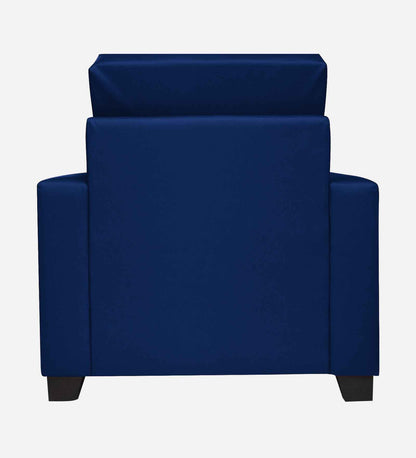 Ryan Leatherette Sofa - Blue