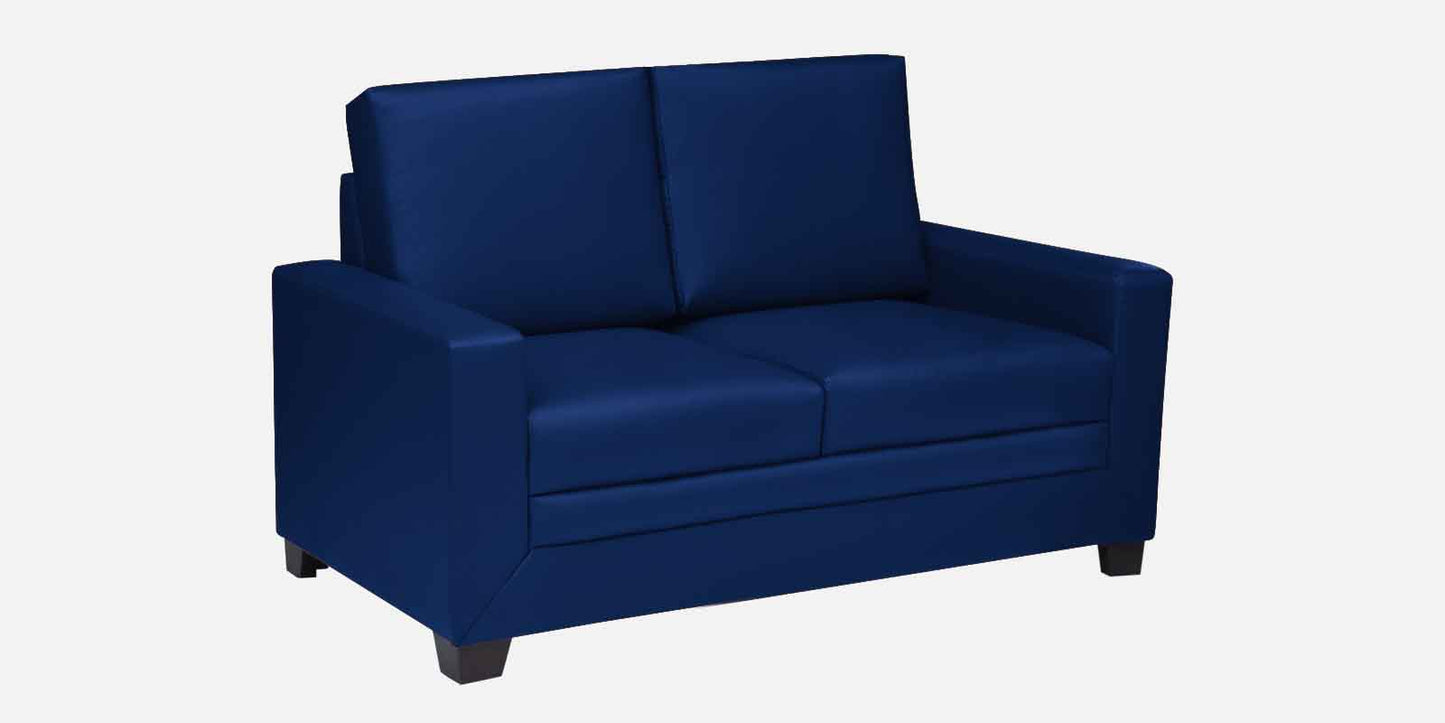 Ryan Leatherette Sofa - Blue