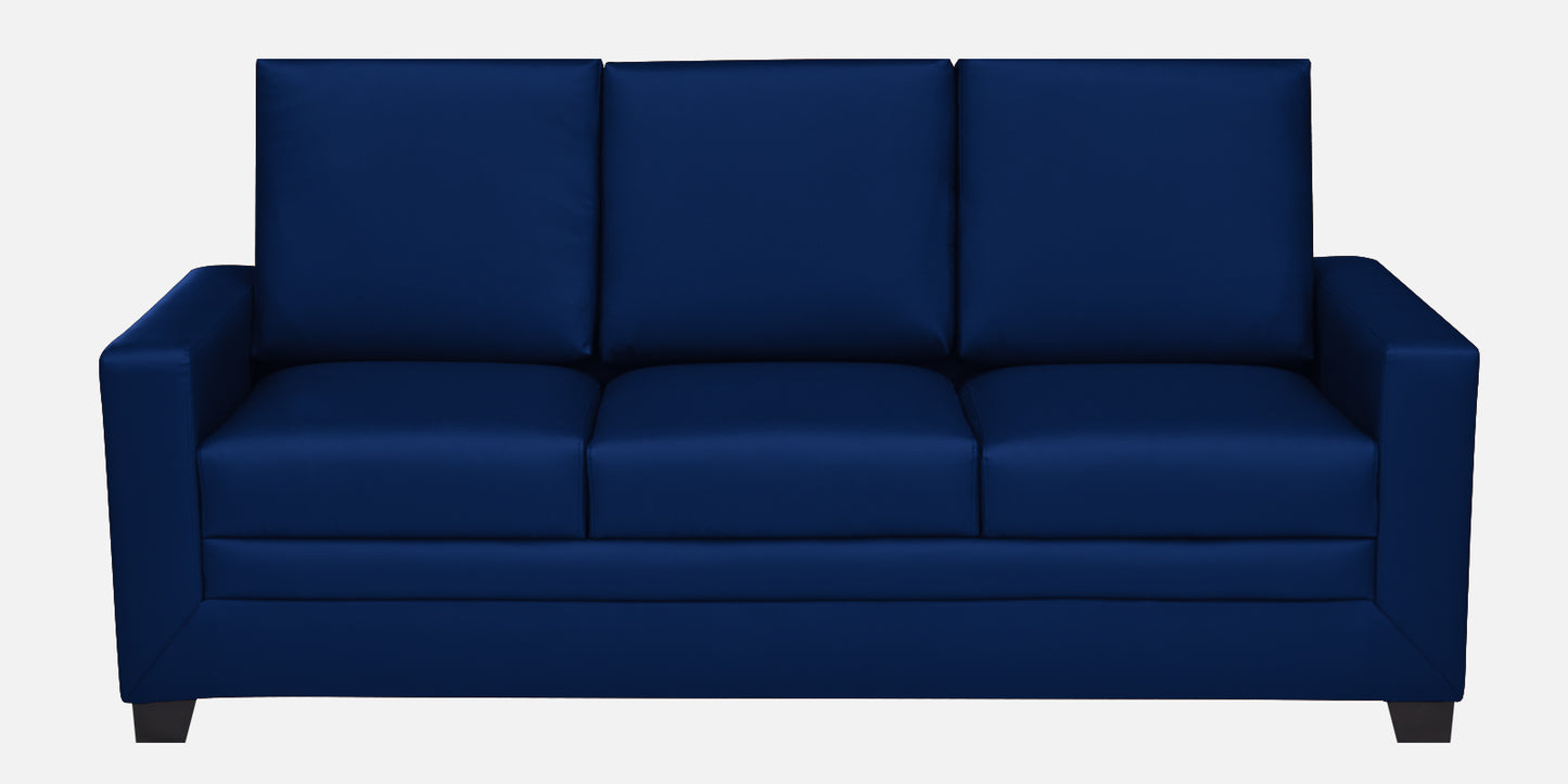 Ryan Leatherette Sofa - Blue