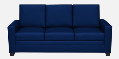 Ryan Leatherette Sofa - Blue