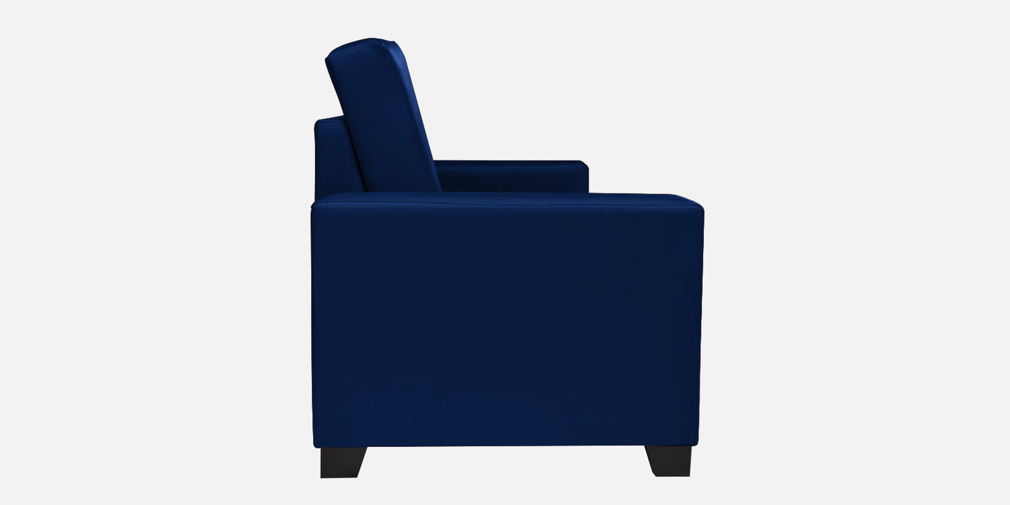 Ryan Leatherette Sofa - Blue