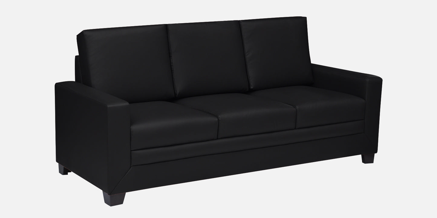 Ryan Leatherette Sofa - Black