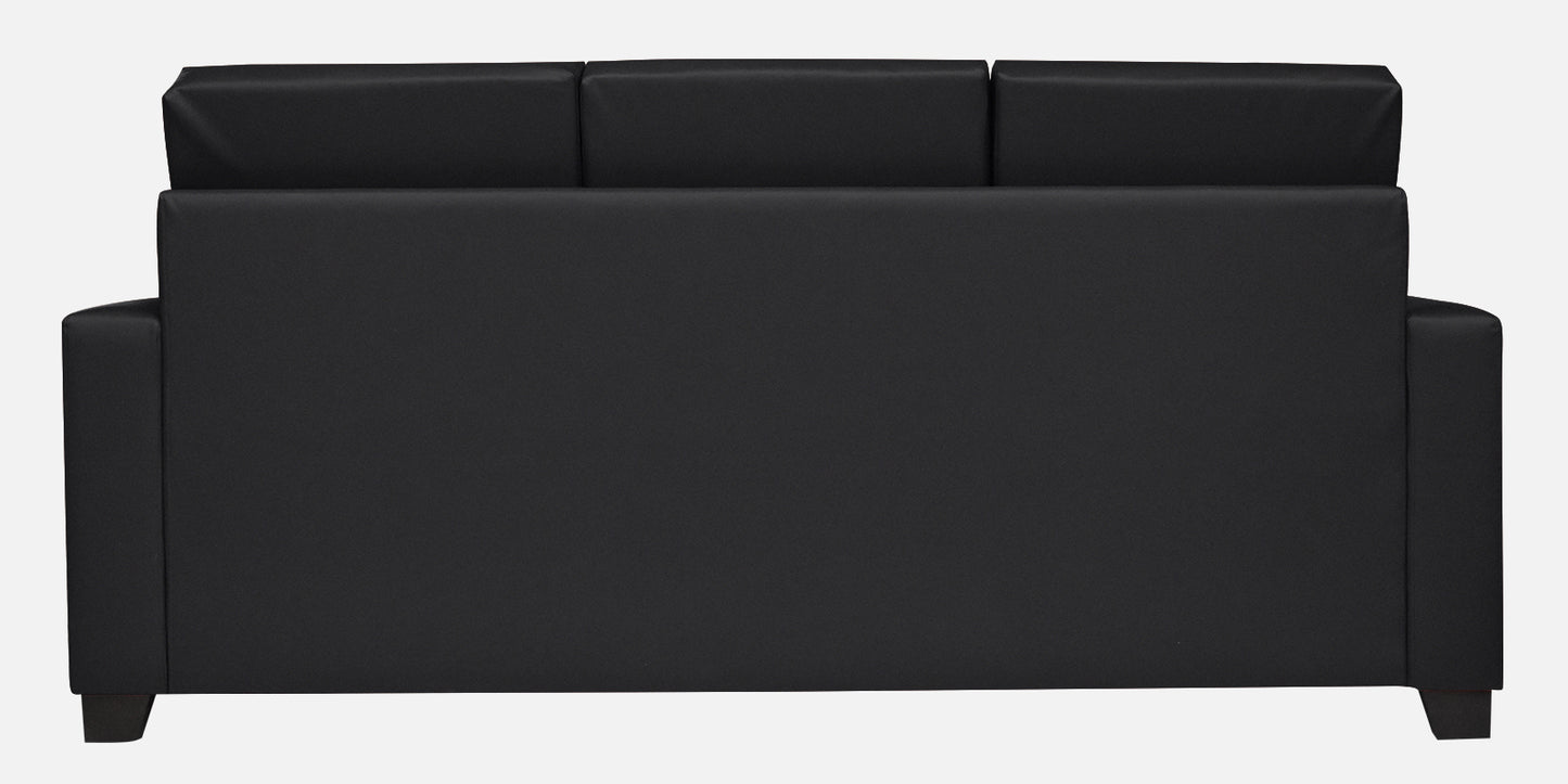 Ryan Leatherette Sofa - Black