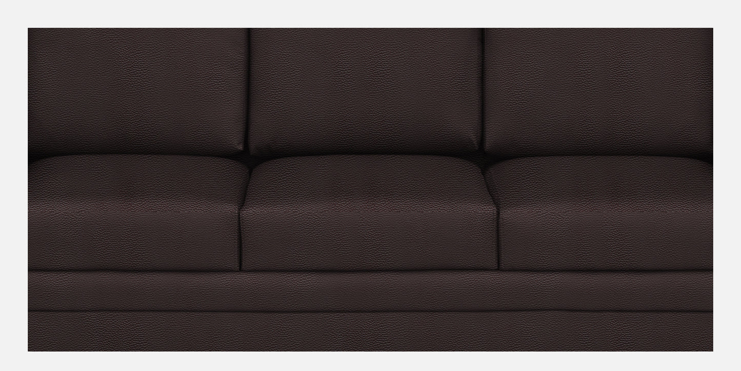 Ryan Leatherette Sofa - Brown