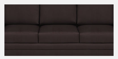 Ryan Leatherette Sofa - Brown