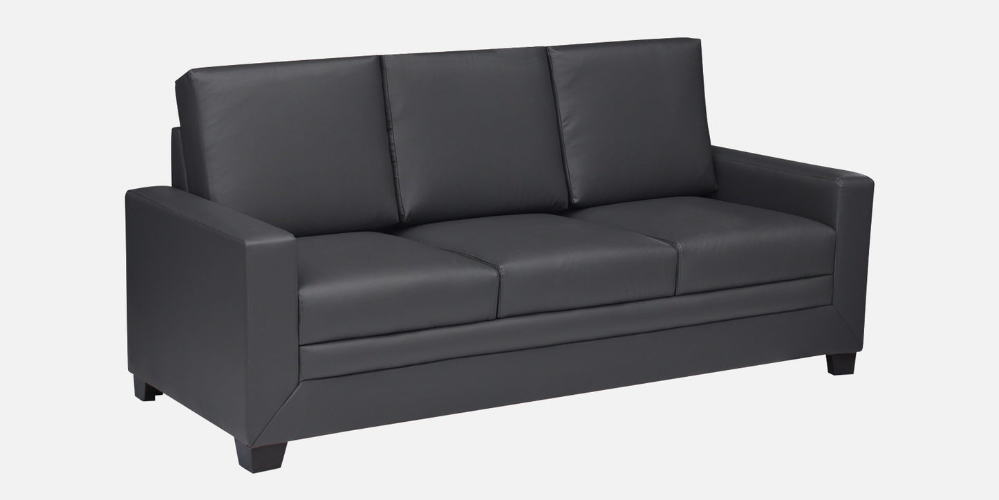 Ryan Leatherette Sofa - Grey