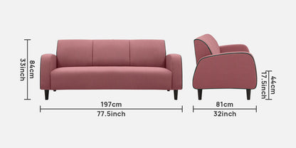 Anette Sofa - Dark Pink