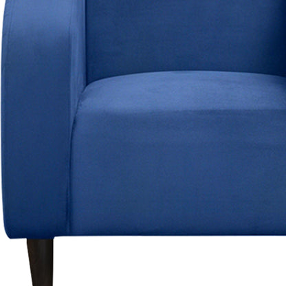 Jamson Sofa Velvet Fabric Sofa- Blue