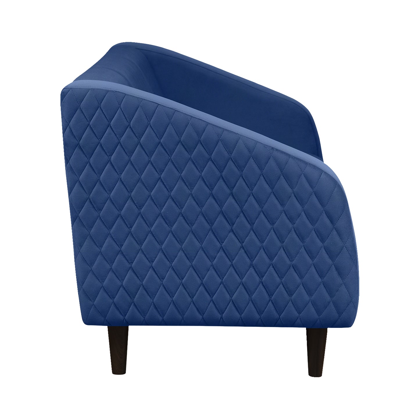 Jamson Sofa Velvet Fabric Sofa- Blue