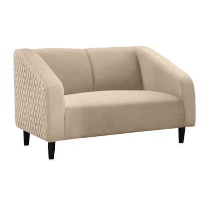 Jamson Sofa Velvet Fabric Sofa- Beige