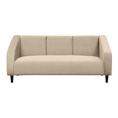 Jamson Sofa Velvet Fabric Sofa- Beige