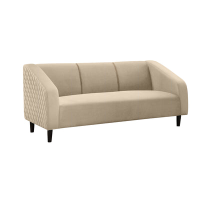 Jamson Sofa Velvet Fabric Sofa- Beige