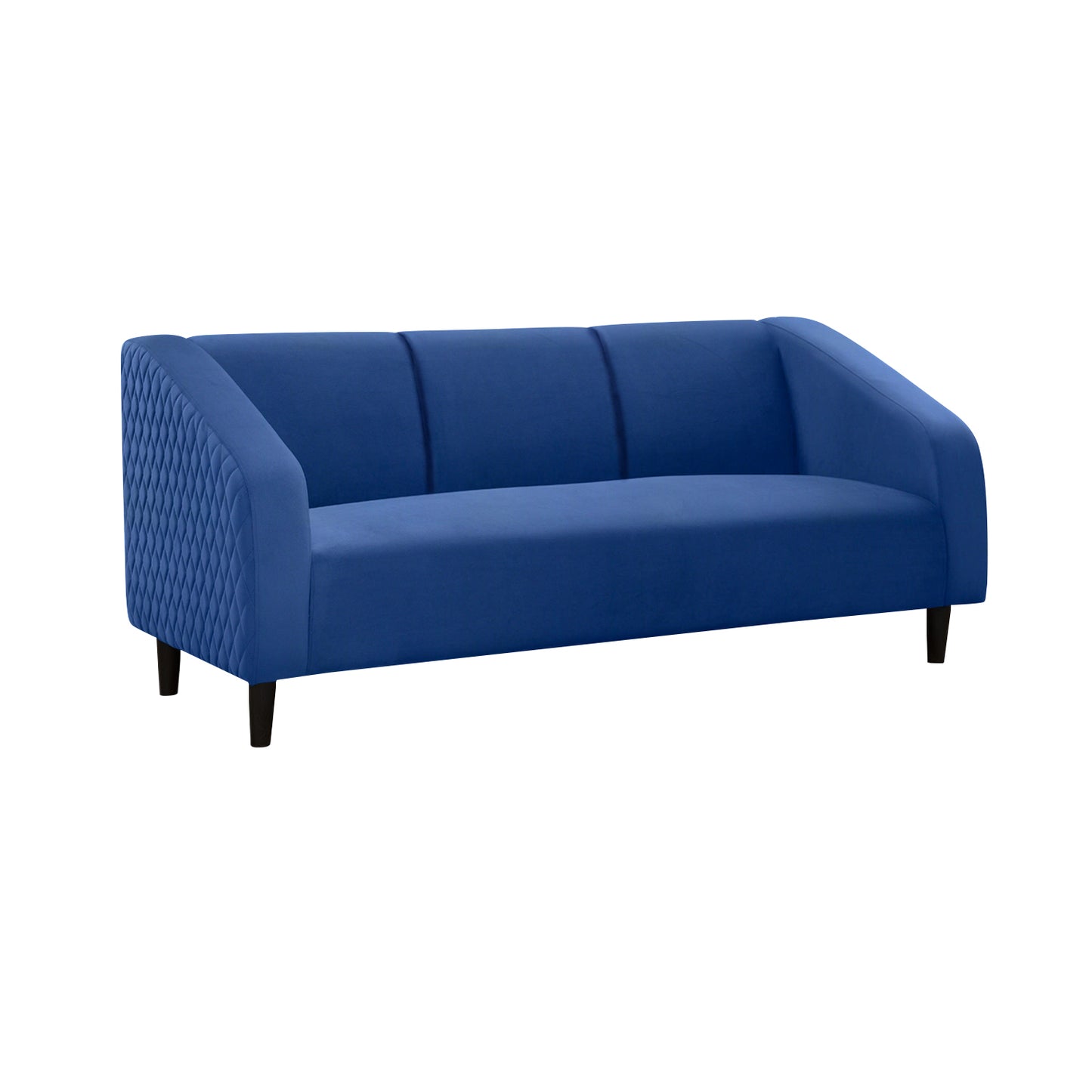 Jamson Sofa Velvet Fabric Sofa- Blue