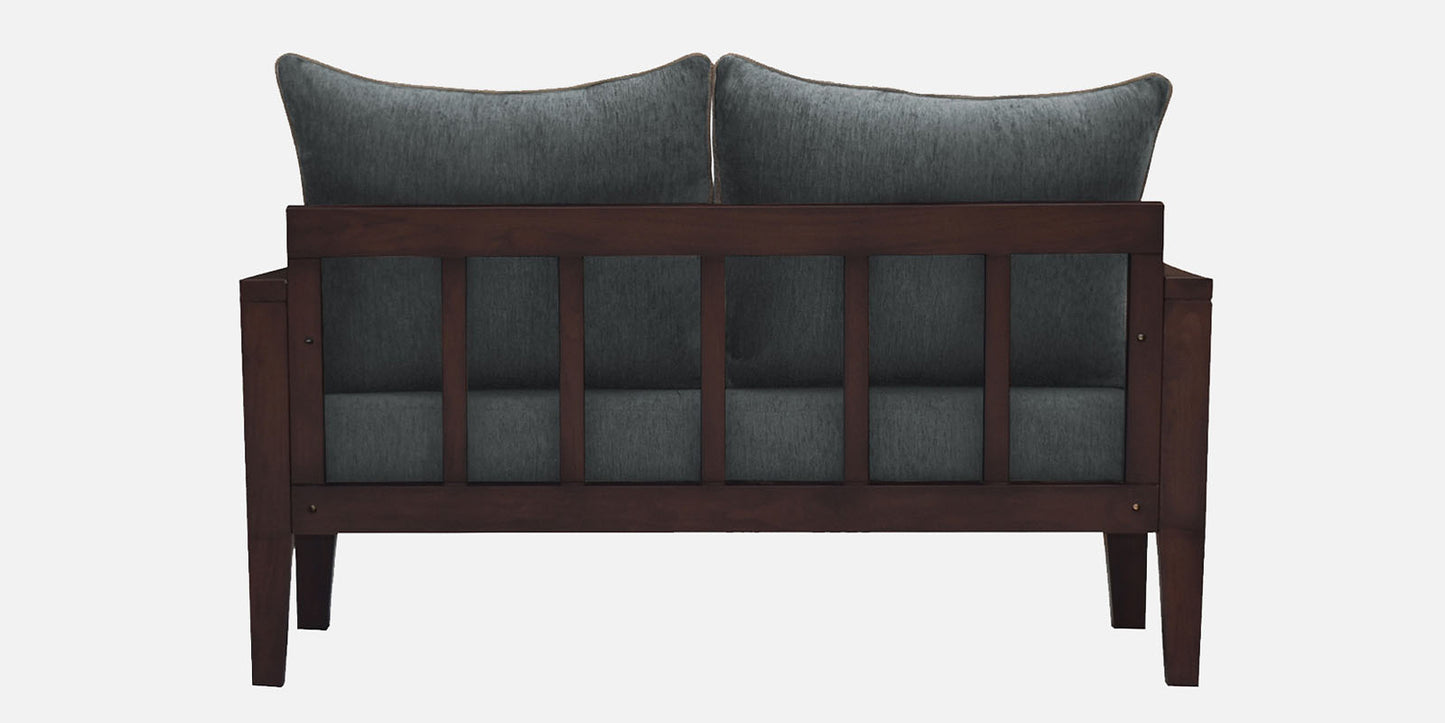 Lessie Teak Wood Sofa - Grey