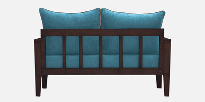 Lessie Teak Wood Sofa - Sea Green