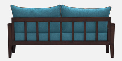 Lessie Teak Wood Sofa - Sea Green