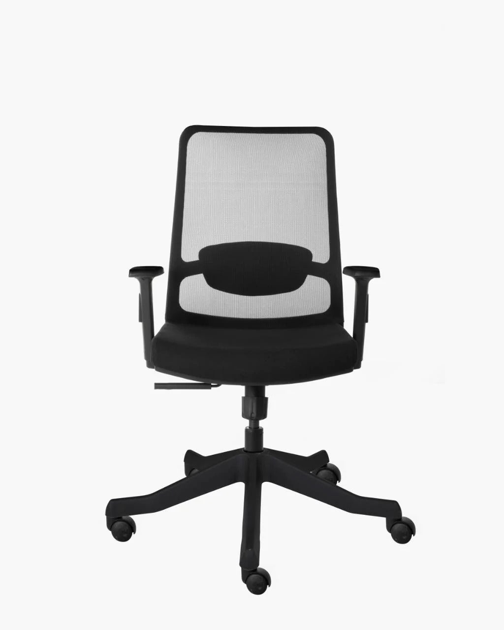 Bragit - Mid-Back Ergonomic Chair/Study Chair/Revolving Chair/Computer Chair for Work from Home & Office - Black